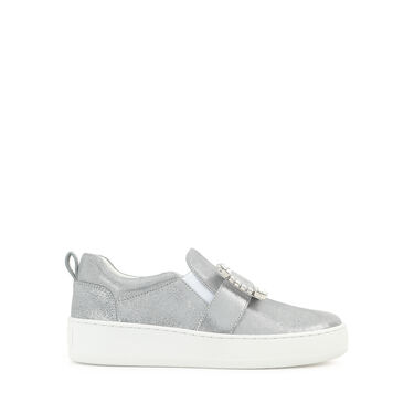 Sneakers Grey Flat: 5mm, Twenty Sport - Sneakers Acciaio 1