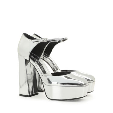 Pumps Grey High heel: 85mm, sr Alicia Platform - Pumps Argento 2