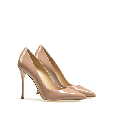 Pumps Pink High heel: 105mm, Godiva - Pumps Bright Skin 2