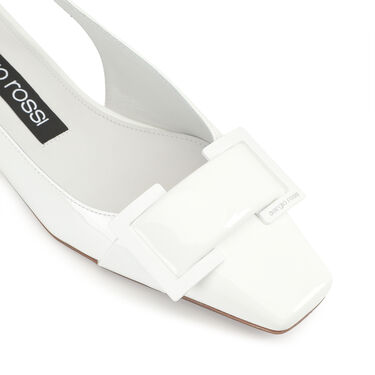 sr Twenty  - Slingbacks White, 4