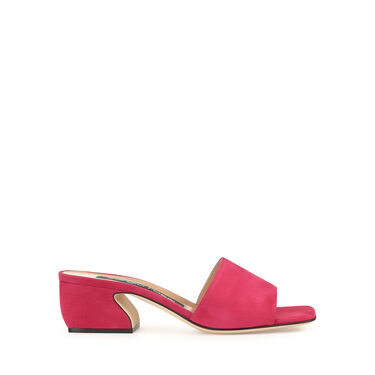 Sandals Pink Low heel: 45mm, sr SI ROSSI - Sandals Indian Pink 2