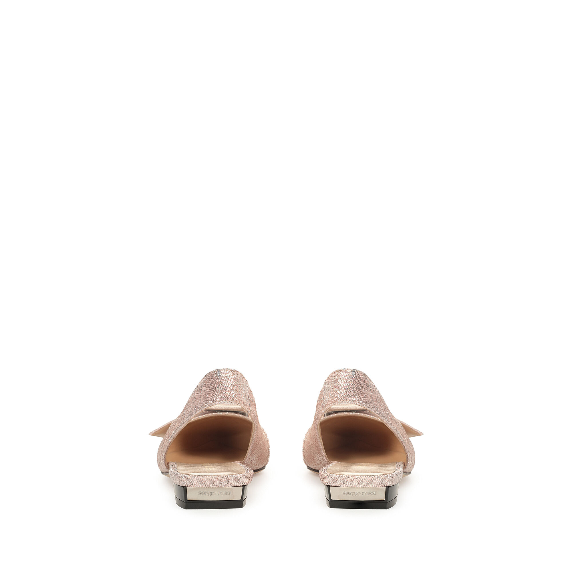 Gold flat slingbacks hotsell
