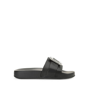 サンダル ブラック フラット: 10mm, sr Jelly - Sandals Black 2