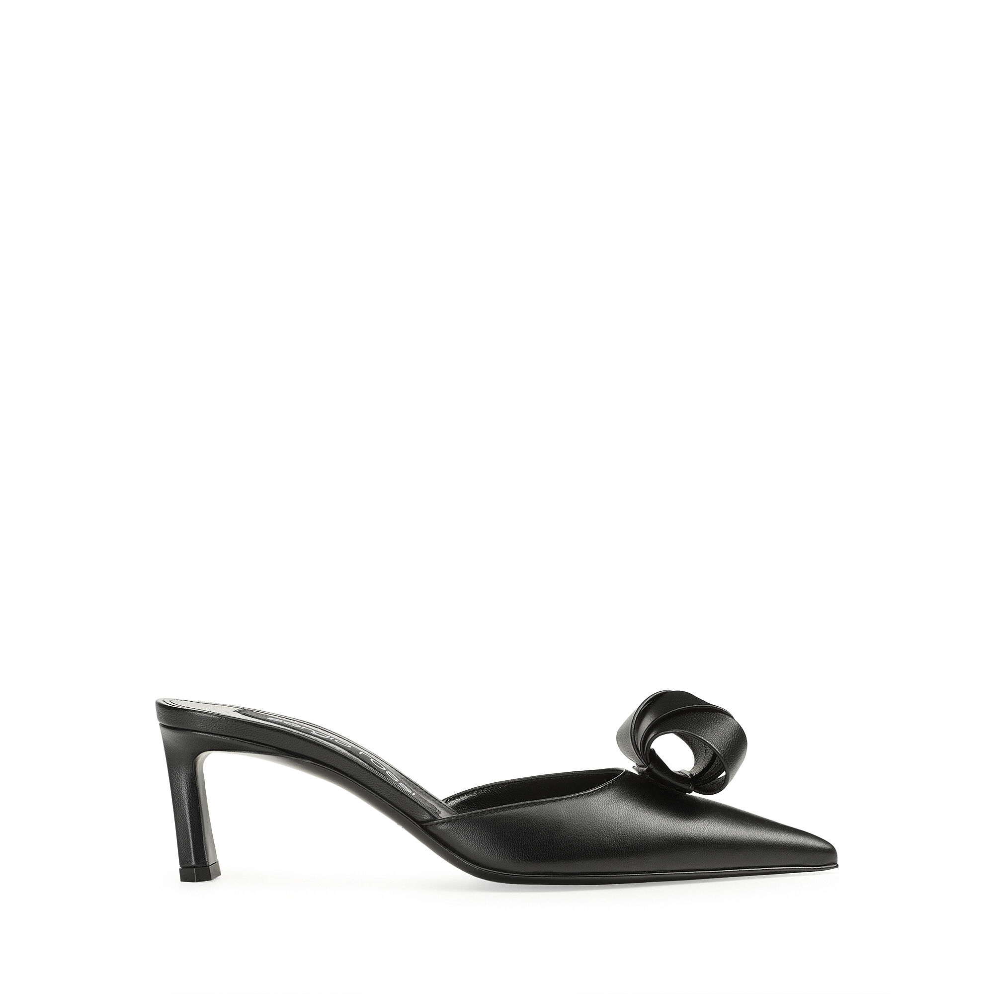 サンダル ブラック ミッドヒール: 60mm, sr Bigoudi - Mules Black | Sergio Rossi