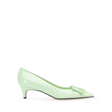 Escarpins Vert Petit talon: 45mm, sr1  - Pumps Apple 2