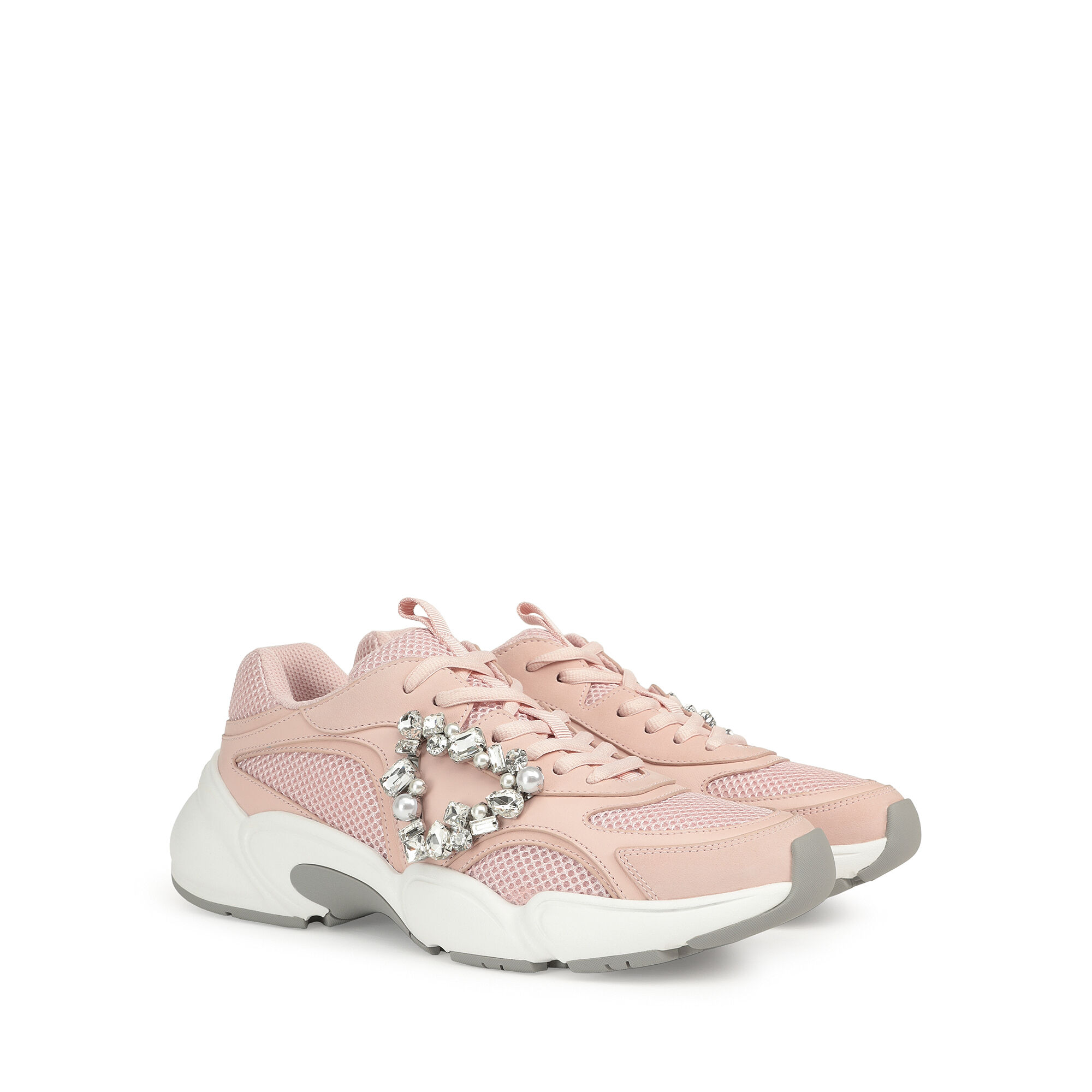Sneakers Pink Flat: 10mm, sr 0024 Precious - Sneakers Petalo | Sergio Rossi