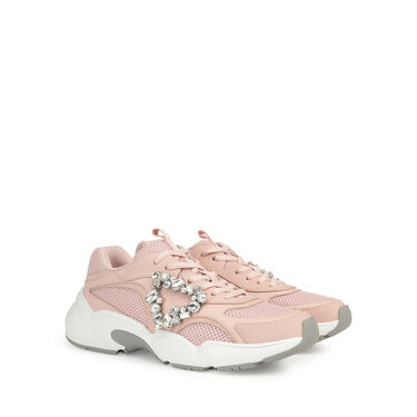 Baskets Rose Talon plat: 10mm, sr 0024 Precious - Sneakers Petalo 2