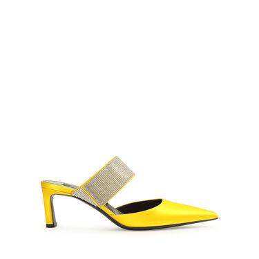 Sandales Jaune Talon moyen: 60mm, sr Paris - Mules Mimosa 1