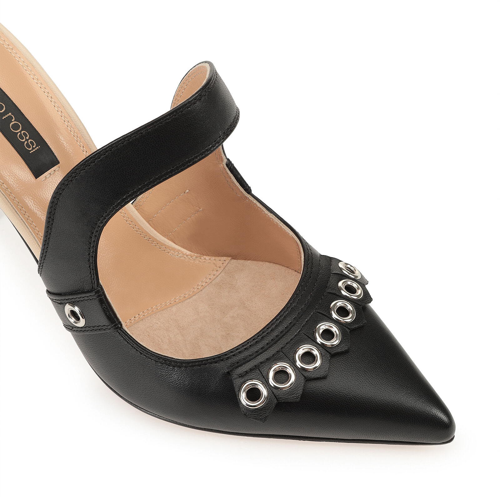 セルジオロッシ☆2色 Grazie Mule 90mm Red Heel height: 90mm, Grazie Sergio | Sergio Rossi