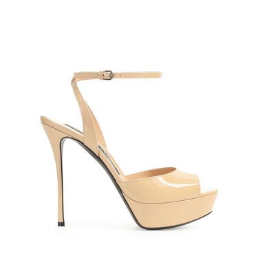 Sandals beige High heel: 90mm, sr Godiva Platform - Sandals Soft Skin 2