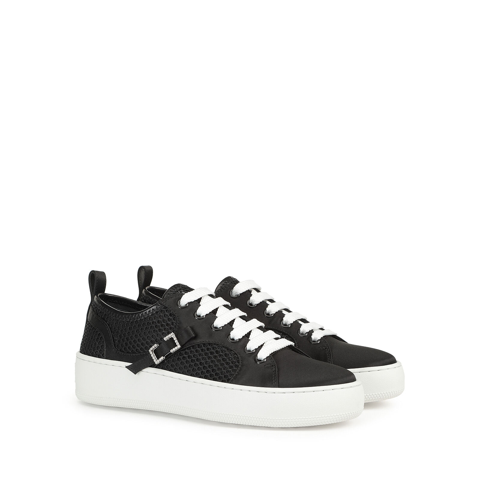 【Sergio Rossi】Sr mini Prince sneaker Sneakers Black Heel height: 5mm, sr Mini Prince Sport
