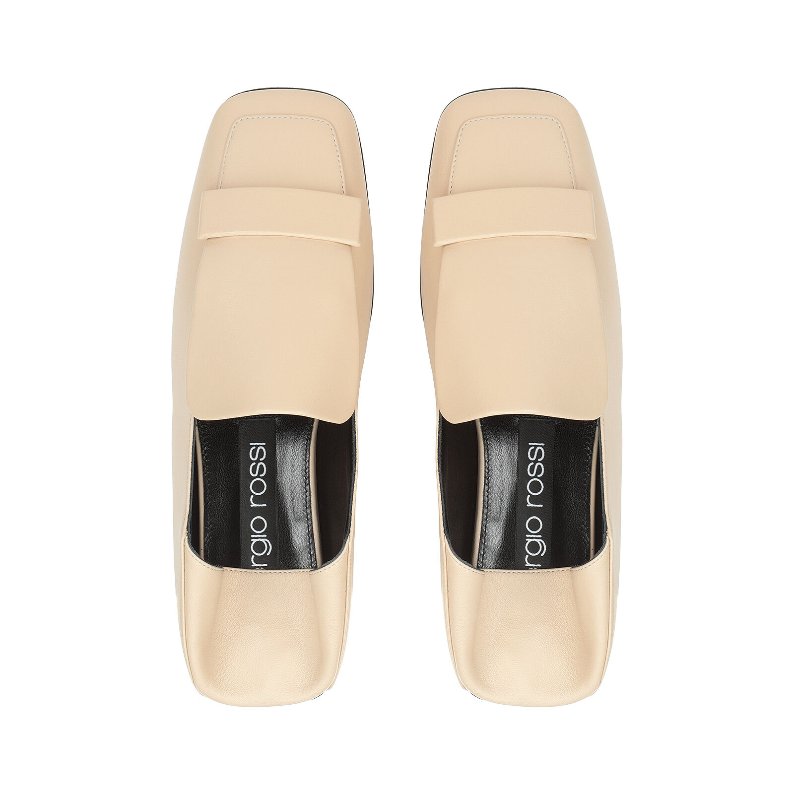 【本日特価】 Slippers - sr1 5mm, フラット: ベージュ ローファー Chalk Rossi Sergio | 靴