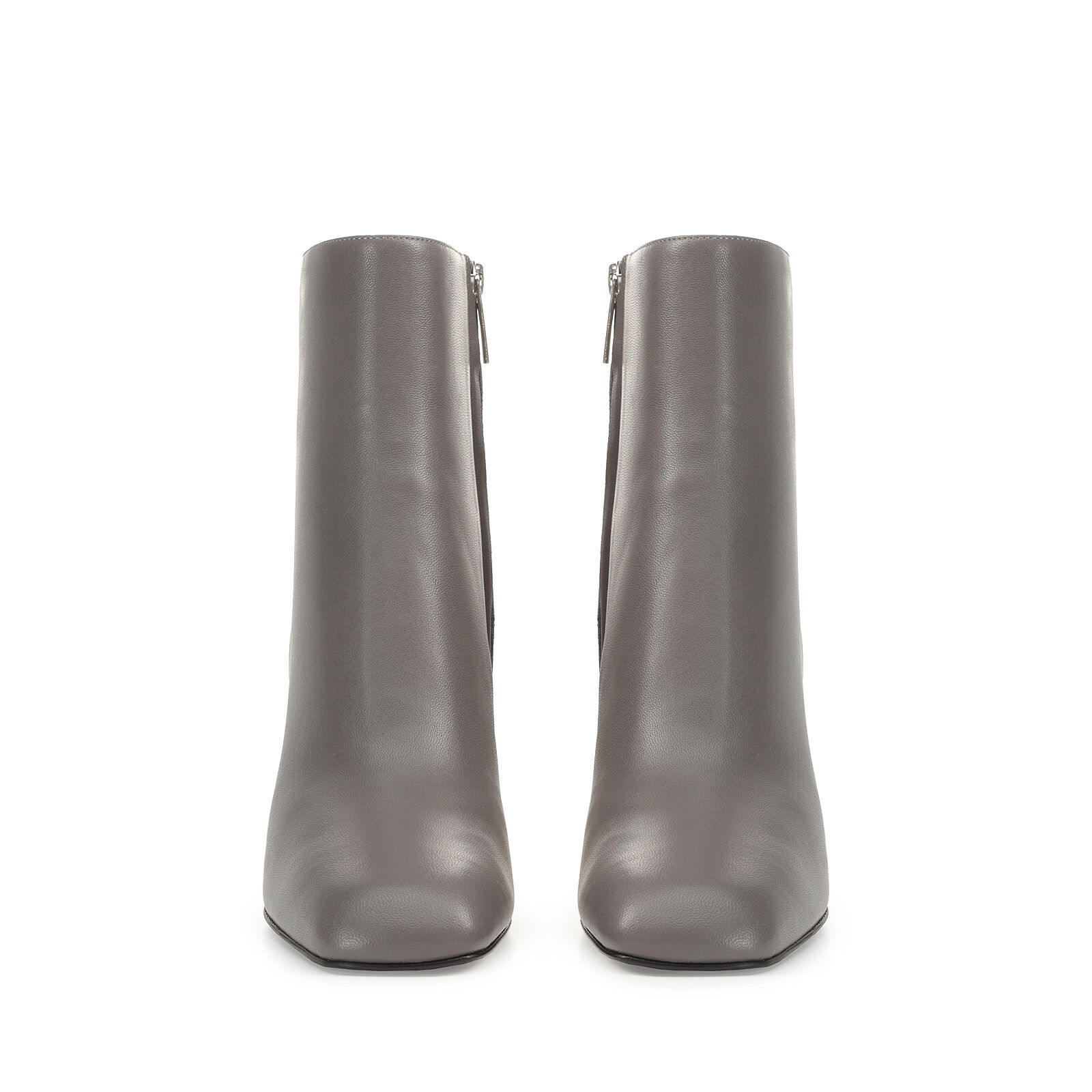 Booties Grau Hohe Abs tze 80mm SI ROSSI Booties Smoke Sergio