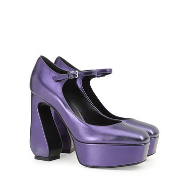 Pumps violet High heel: 85mm, SI ROSSI - Pumps Iris 2