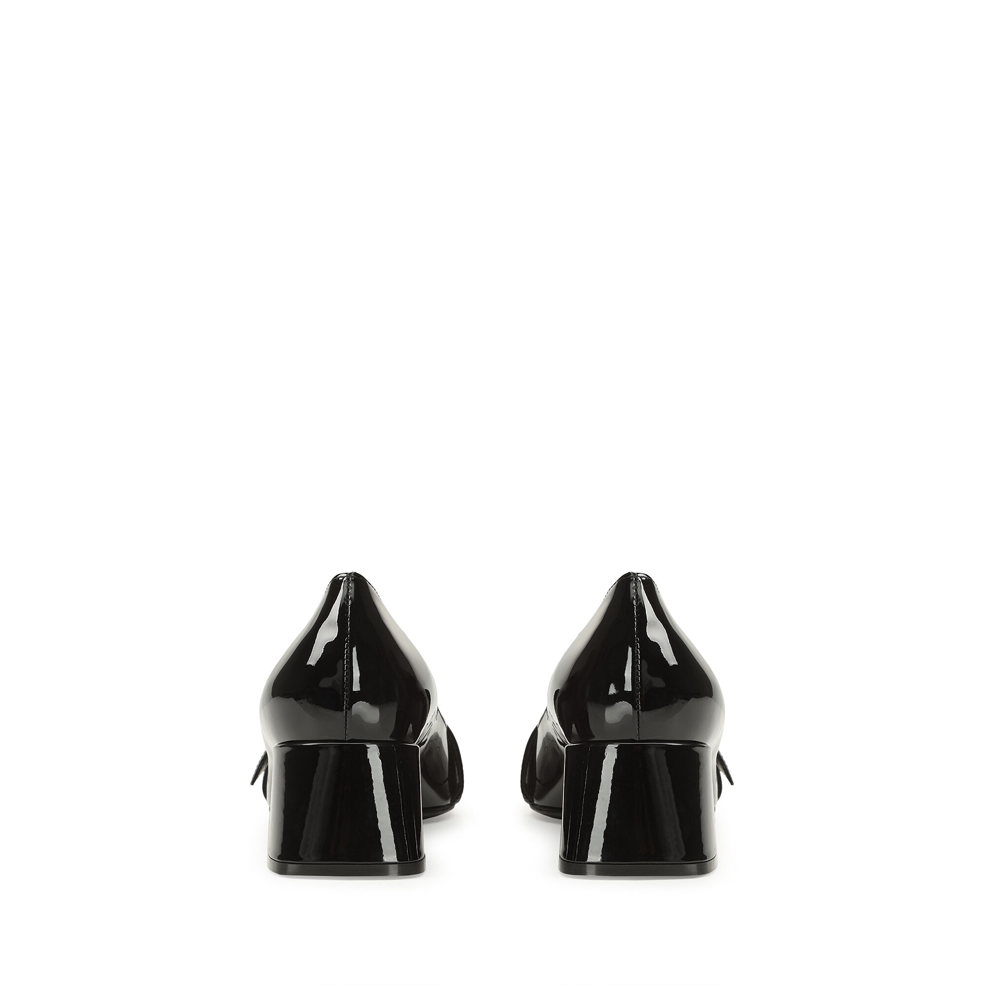 Pumps Black Low heel: 45mm, sr Twenty Buckle - Pumps Black