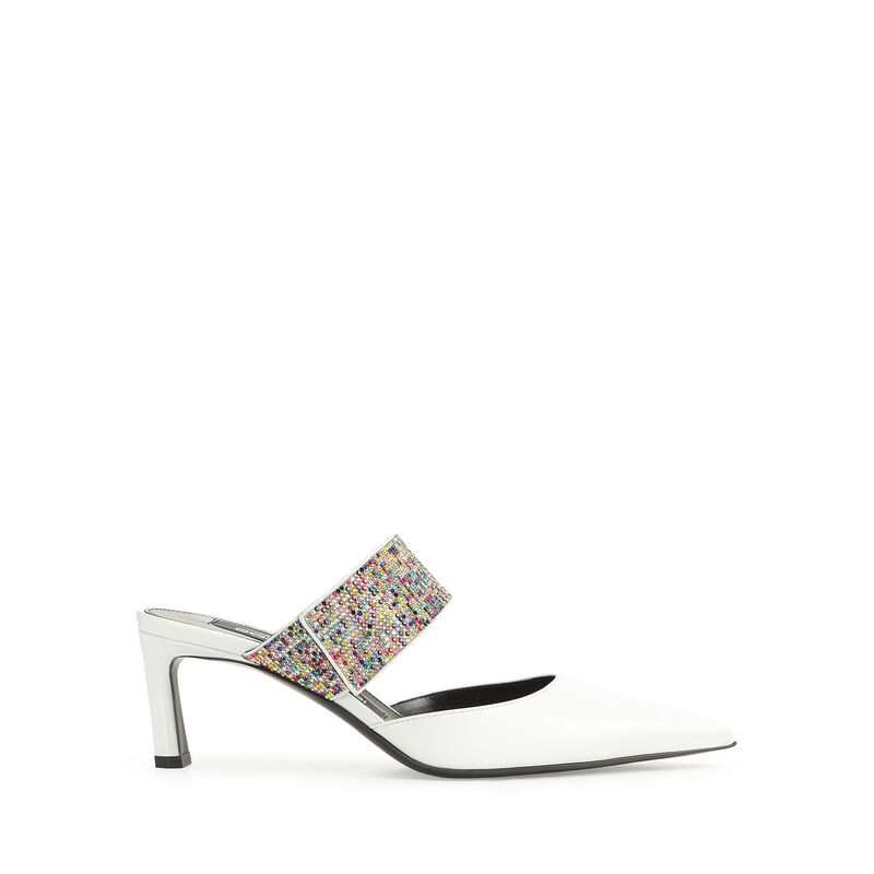 sr Paris - Mules White