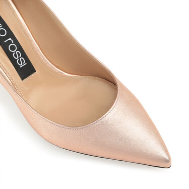 Godiva - Pumps Oro Rosa, 4