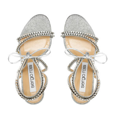 Godiva Bridal - Sandals Argento, 3