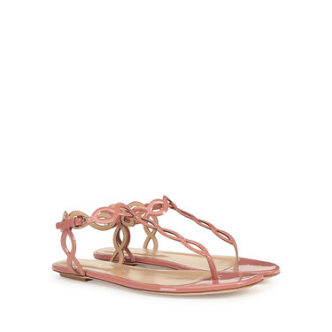 Sandals Pink Flat: 10mm, Mermaid  - Sandals Ibisco 2