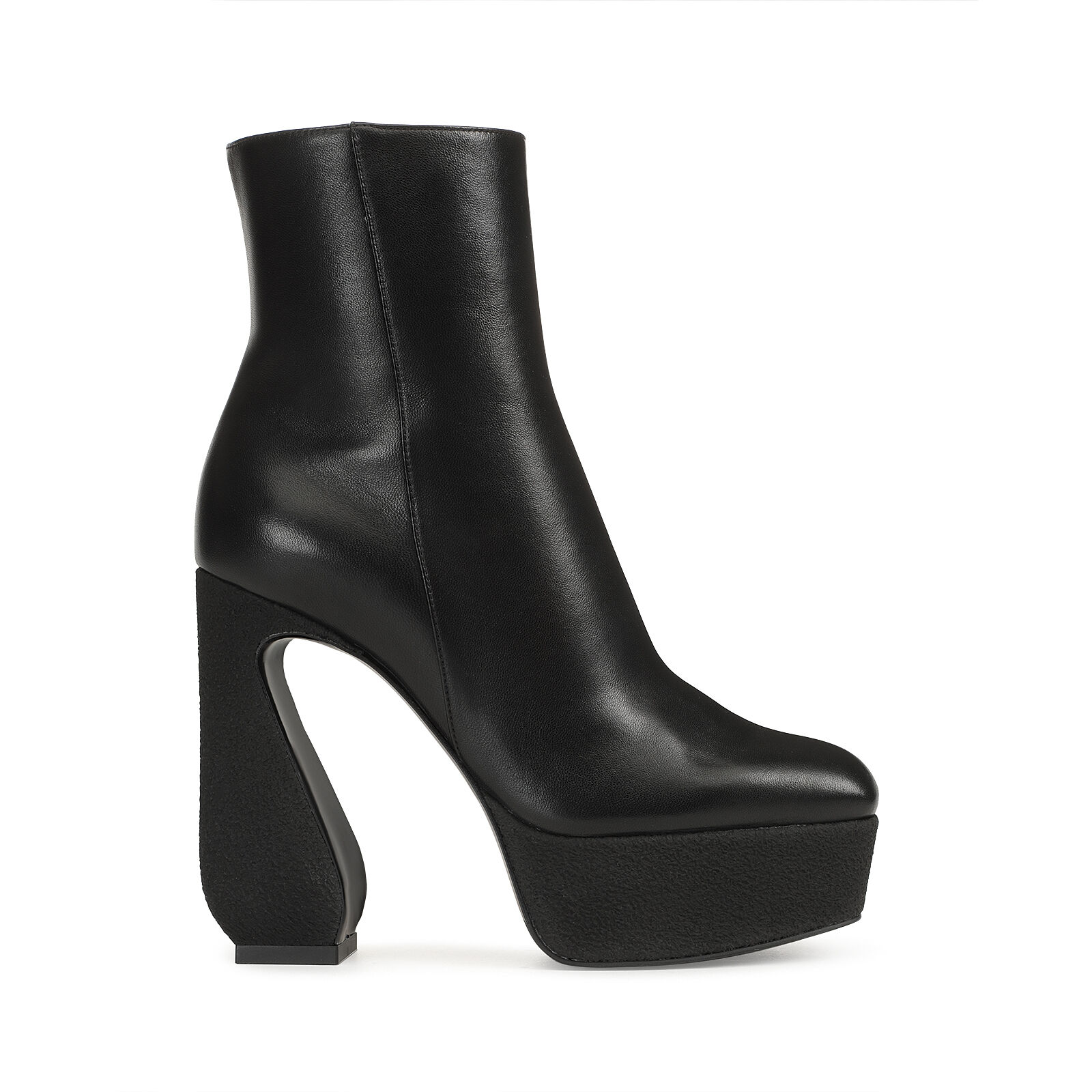 ブーティ ブラック ハイヒール: 85mm, SI ROSSI - Booties Black | Sergio Rossi