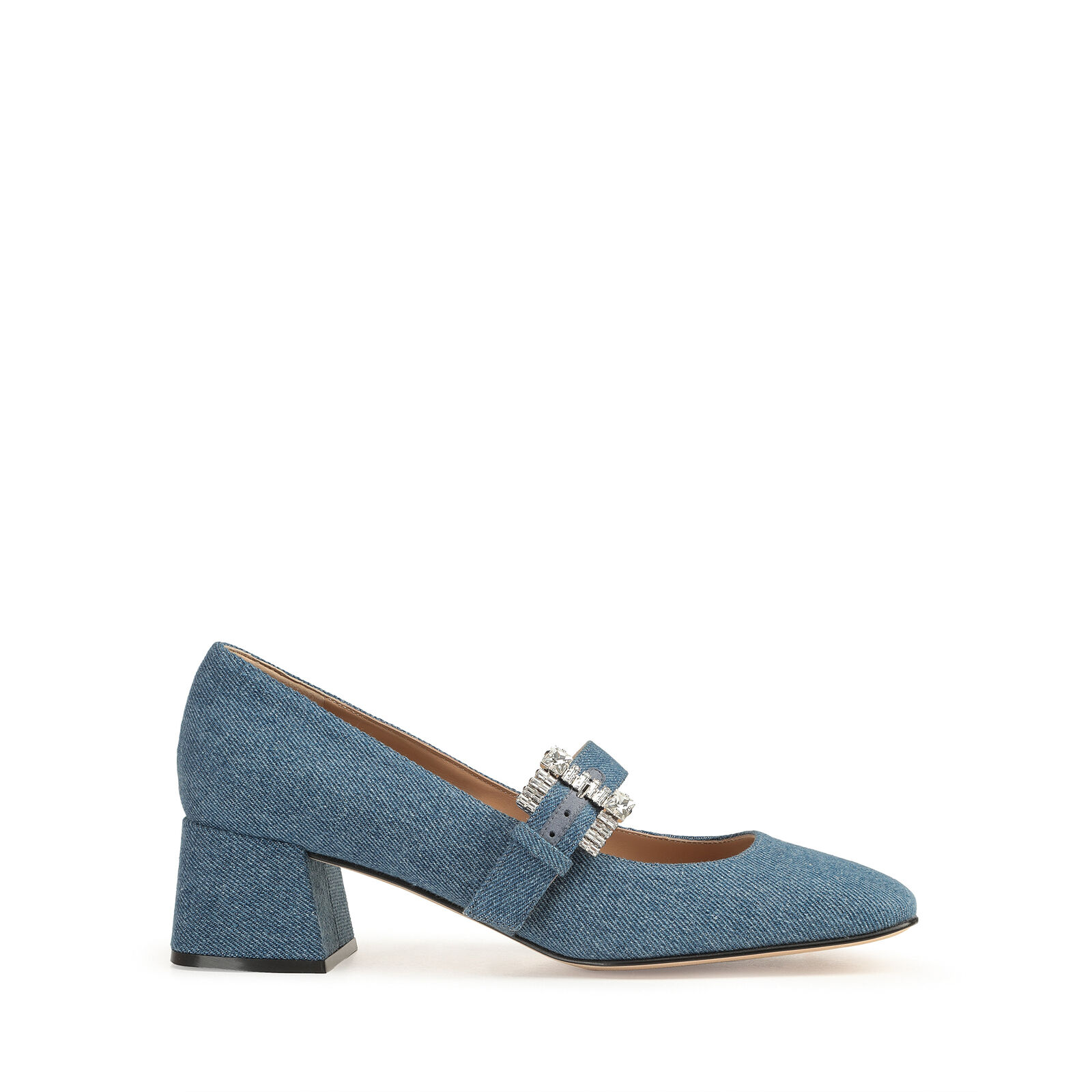 sr Twenty Buckle - Pumps Indigo, 0