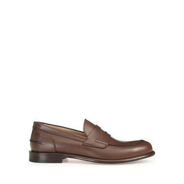 Loafers Brown Low heel: 15mm, sr Sea Scale - Loafers Cocoa 2