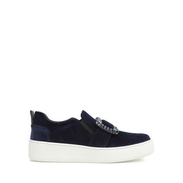 Baskets Bleu Talon plat: 5mm, Twenty sport - Sneakers Night Blue 2