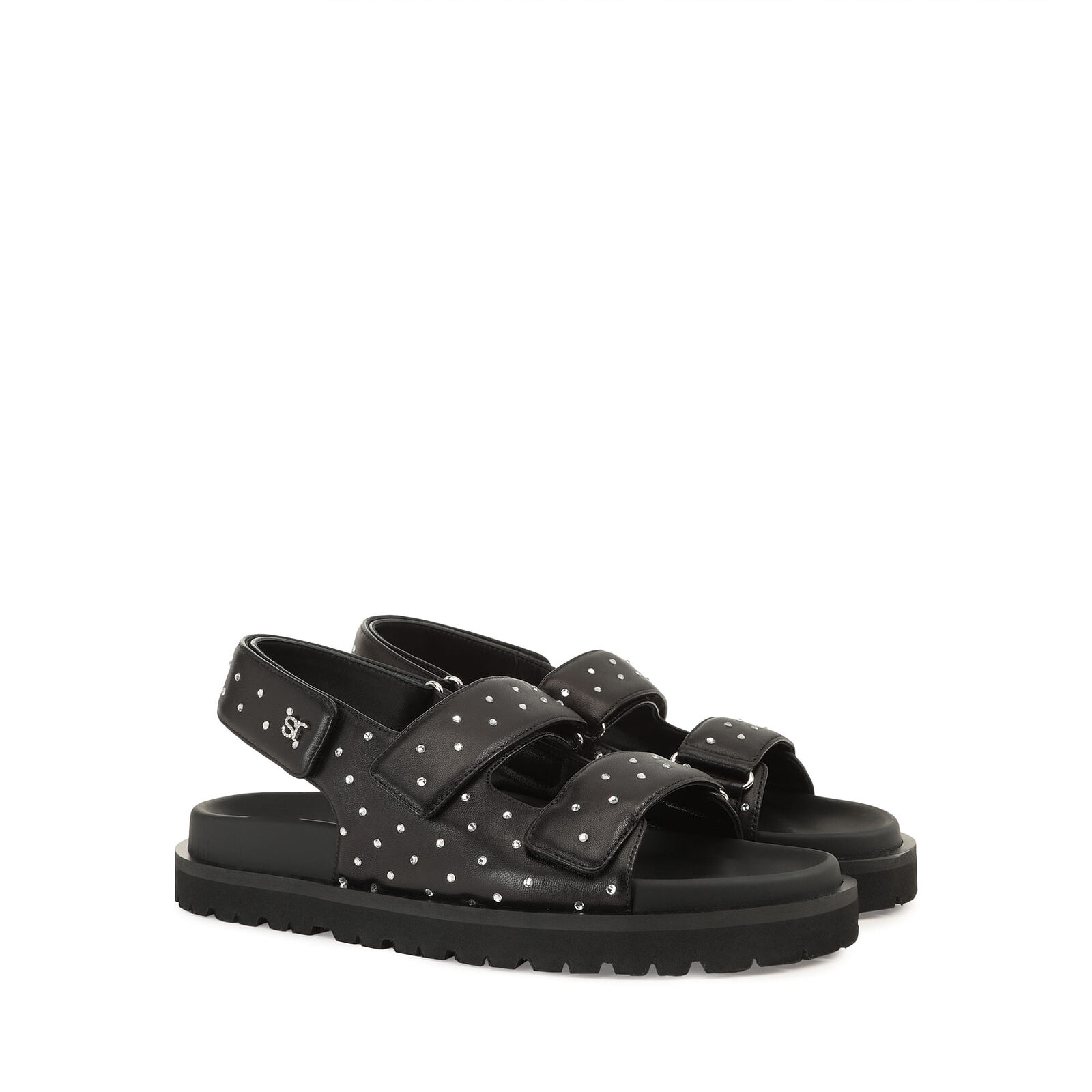 sr Arc - Flat sandals Black, 1