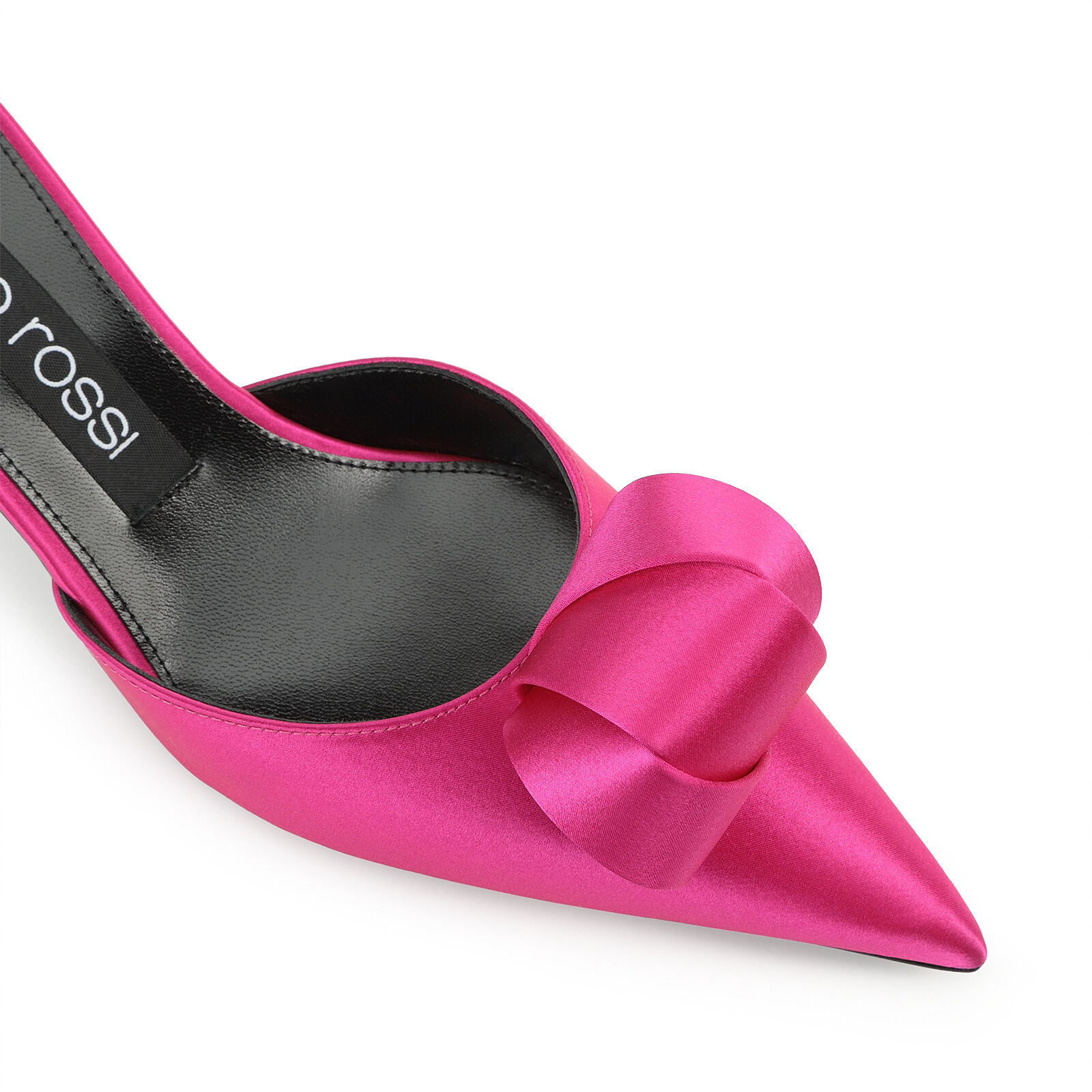 Pink satin heels discount