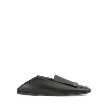 Mocassins Noir Hauteur du talon: 5mm, sr1 - Slippers Black 2