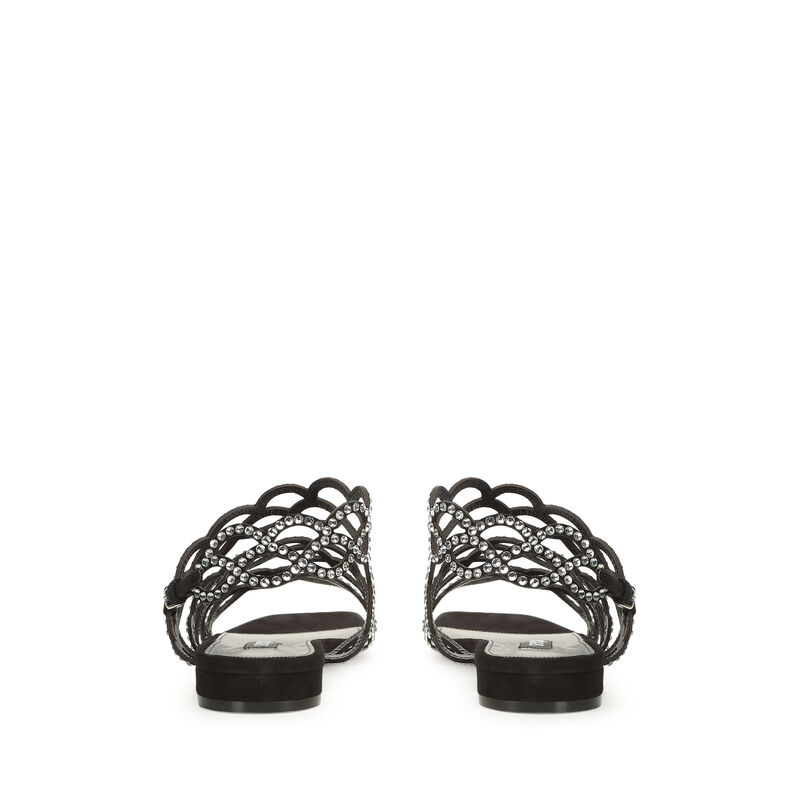 sr Mermaid - Flat sandals Black