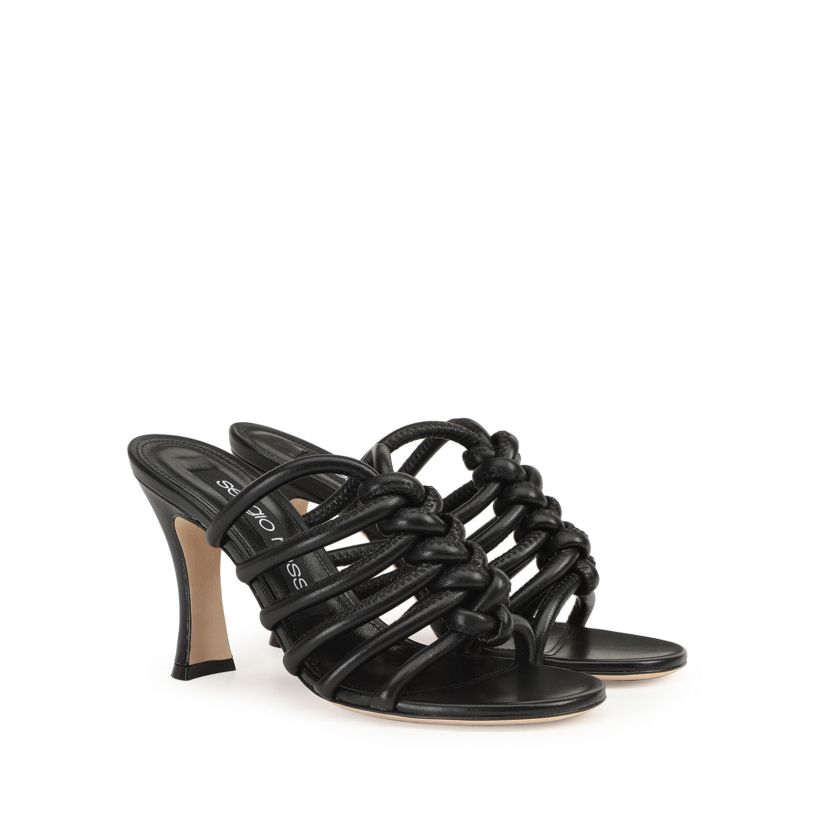 Sandals ブラック ヒールの高さ: 90mm, sr Alicudi | Sergio Rossi