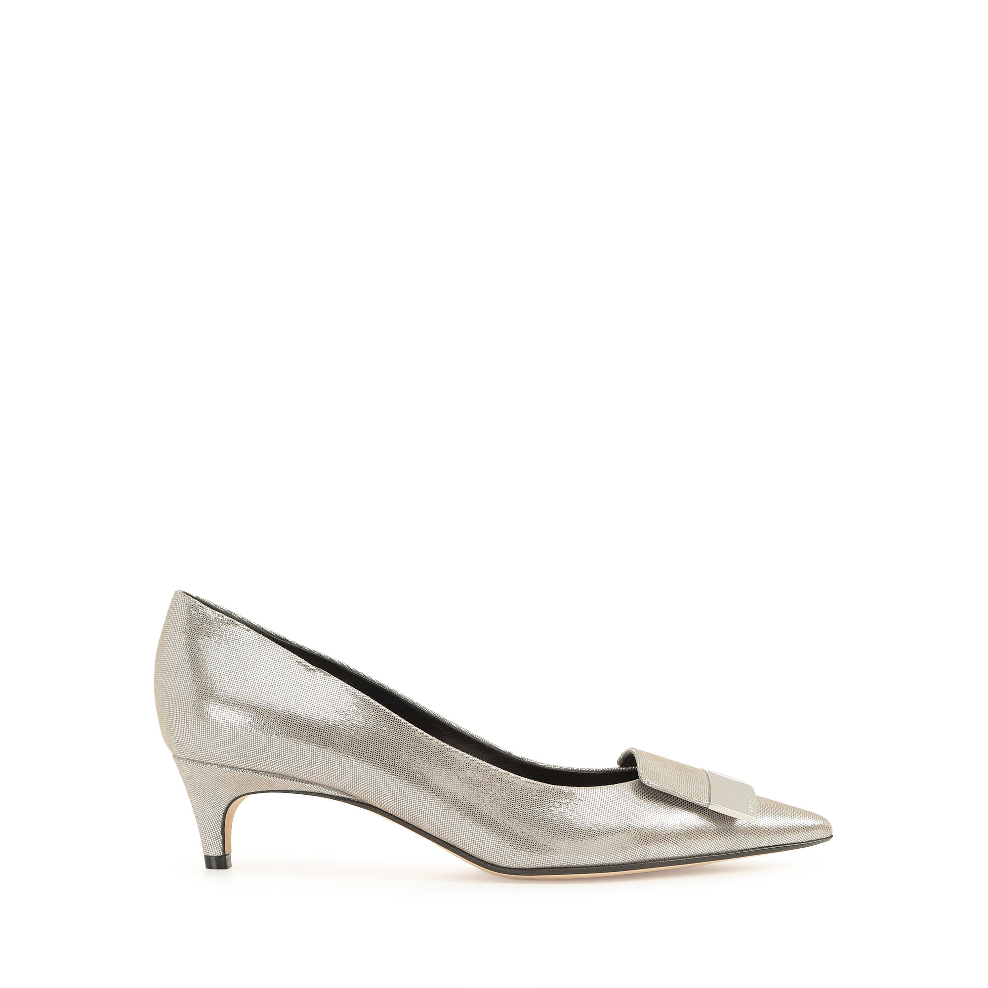 Escarpins Gris Petit talon 45mm sr1 Pumps Stellar Sergio Rossi