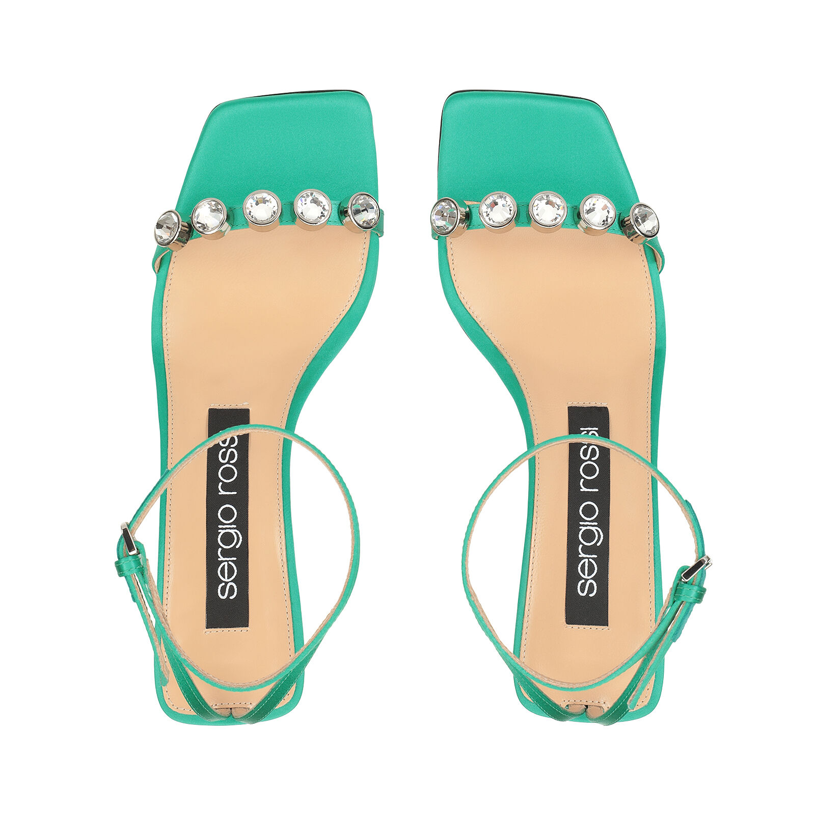 Sandals Green Heel height: 60mm, sr1 | Sergio Rossi