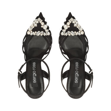 sr Godiva Precious - Sandals Black, 3