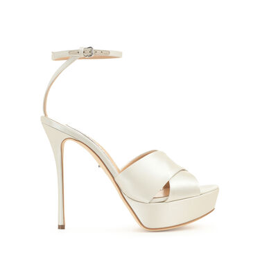 サンダル ホワイト ハイヒール: 90mm, Alma Bridal - Sandals Champagne 2