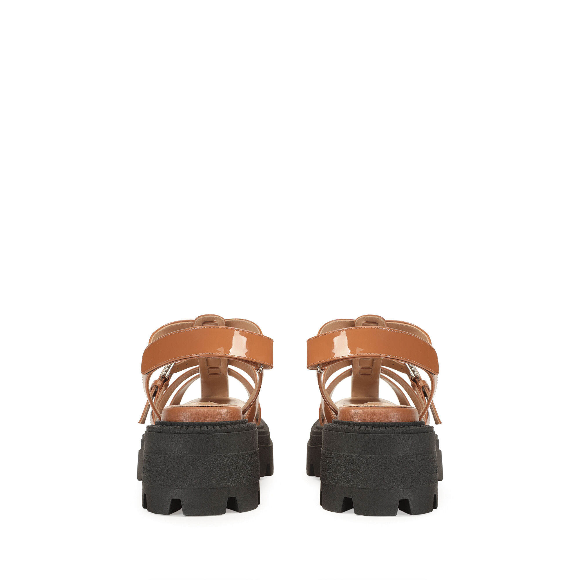 ★SS25★Sergio Rossi srTwentyバックルサンダル Macadamia Sandals Brown Flat: 25mm, sr Twenty Buckle - Sandals