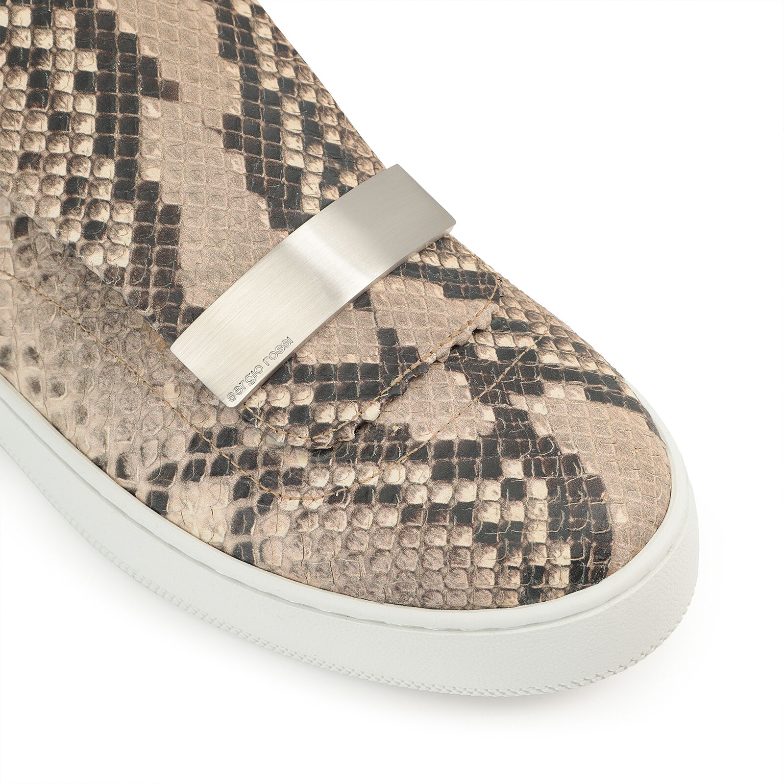 Sneakers ホワイト Flat, sr1 Addict - Sneakers White | Sergio Rossi