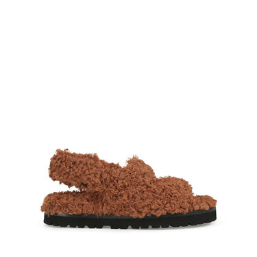 Sandales Marron Talon plat, sr Muppet - Flat sandals Tabacco 2