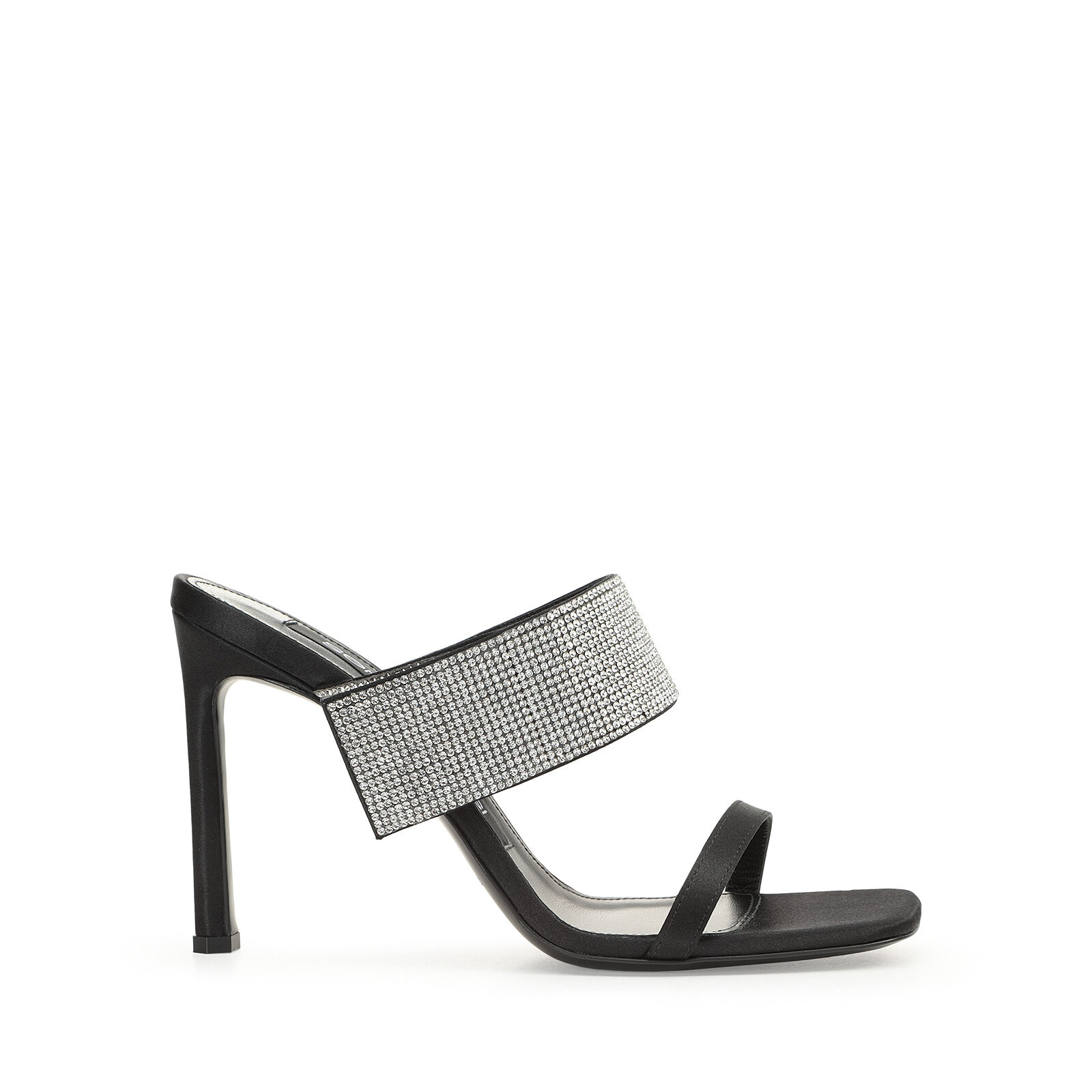 Sandal a on sale talon noir