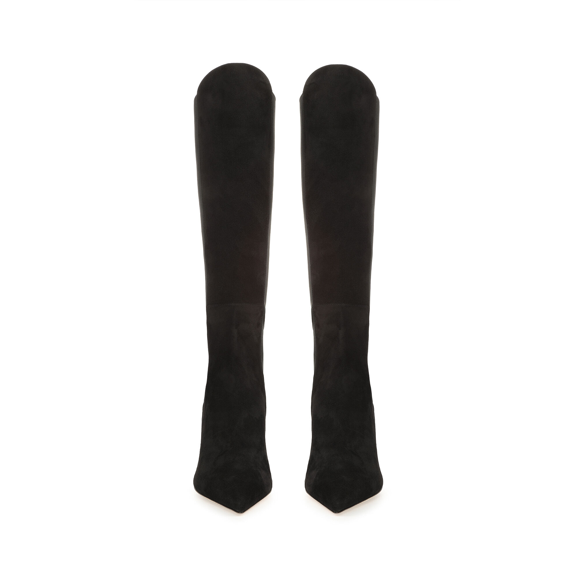 Bottes suede noir best sale