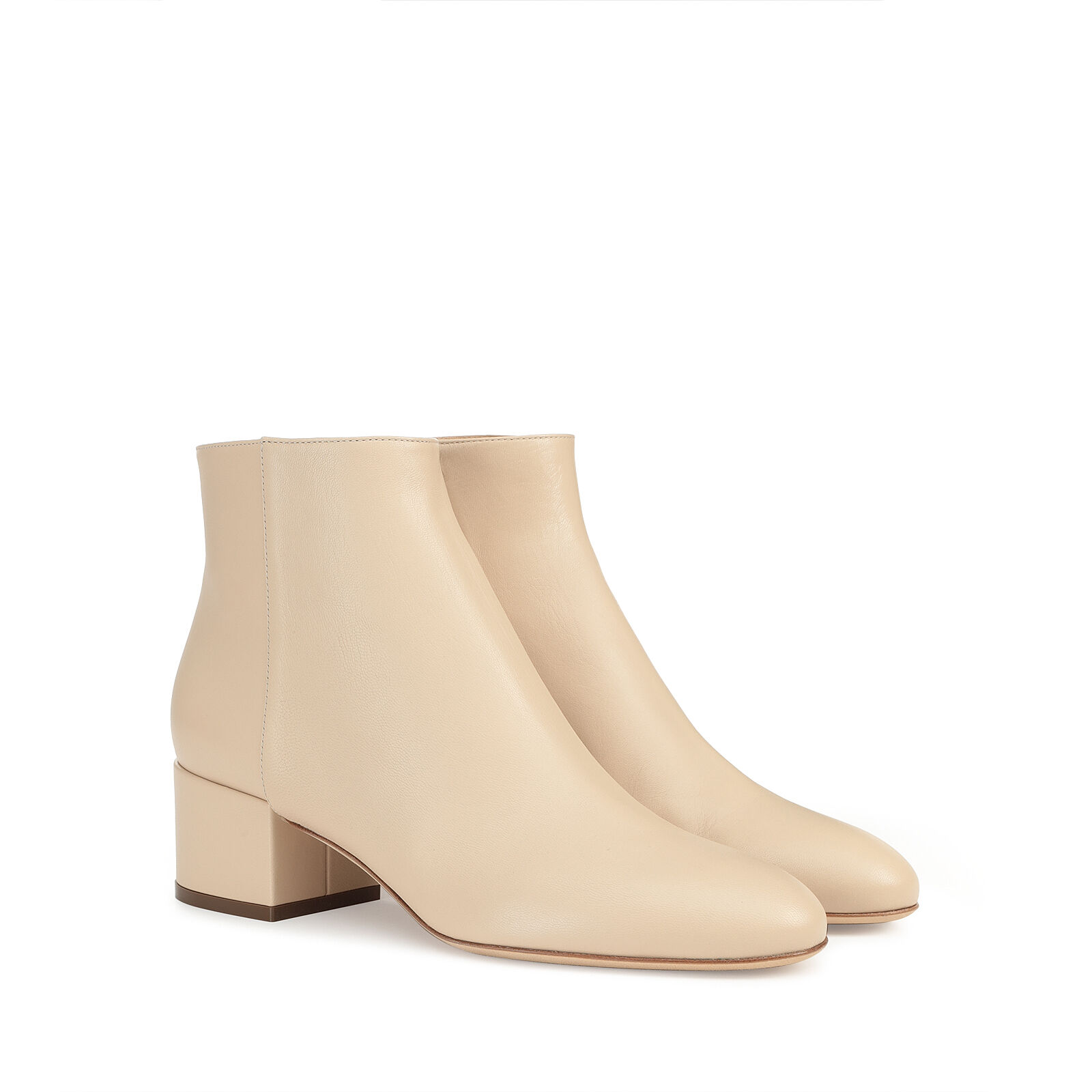【Sergio Rossi】Virginia Bootie HH 45mm ブーティー 2色 Booties Beige Low heel: 45mm, Virginia | Sergio Rossi