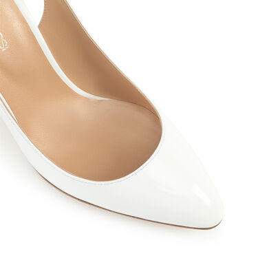 Chichi - Slingbacks Bianco, 4