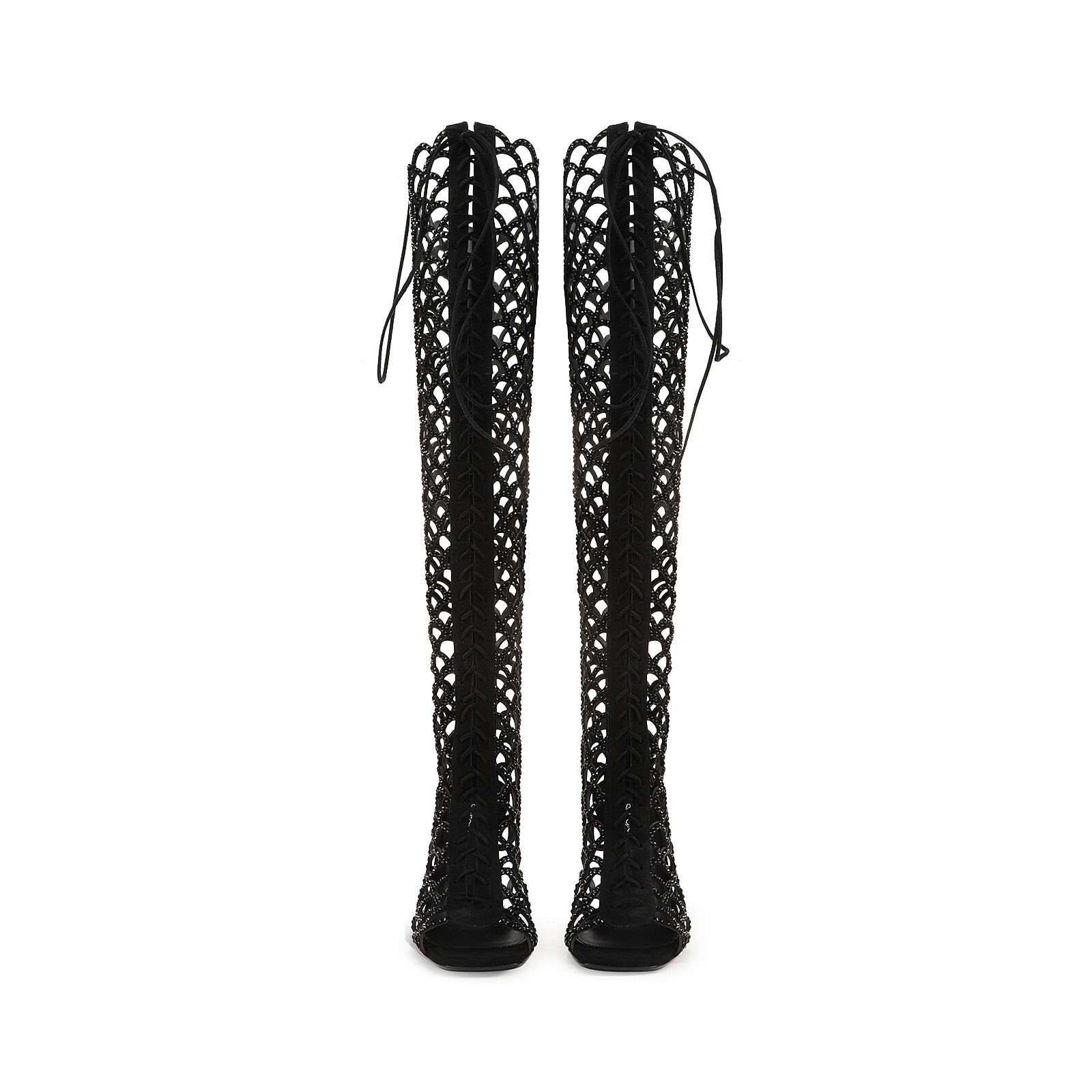 ブーツ ブラック ハイヒール: 105mm, sr Mermaid - Boots Black