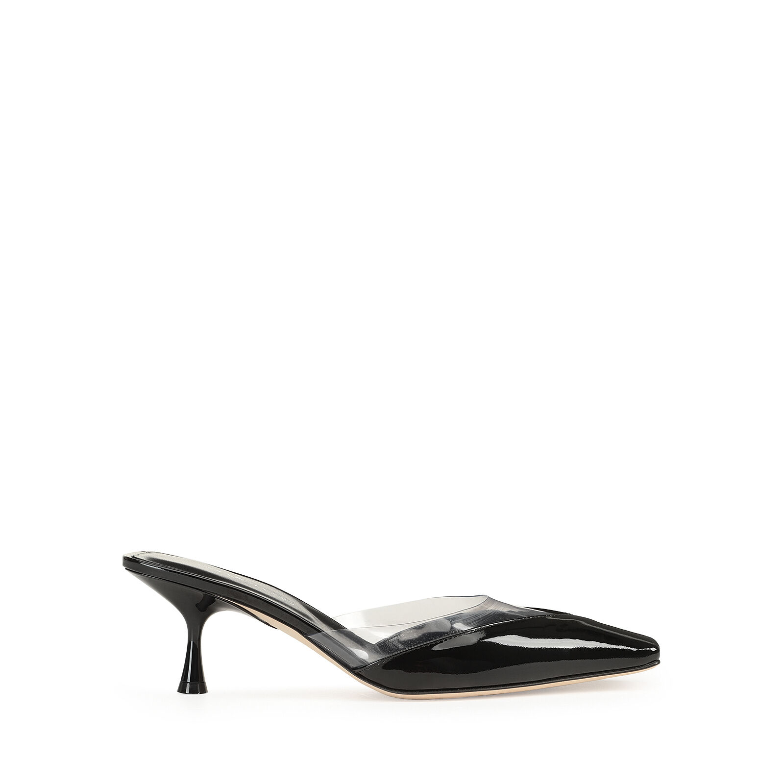 SERGIO ROSSI Grazie Sergio Mule HH 60 mm ミュール Slingbacks Grey Heel height: 60mm, Grazie Sergio | Sergio Rossi
