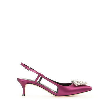 Chaussures à bride arrière violet Talon moyen: 50mm, sr Godiva Precious - Slingbacks Buganvilia 2