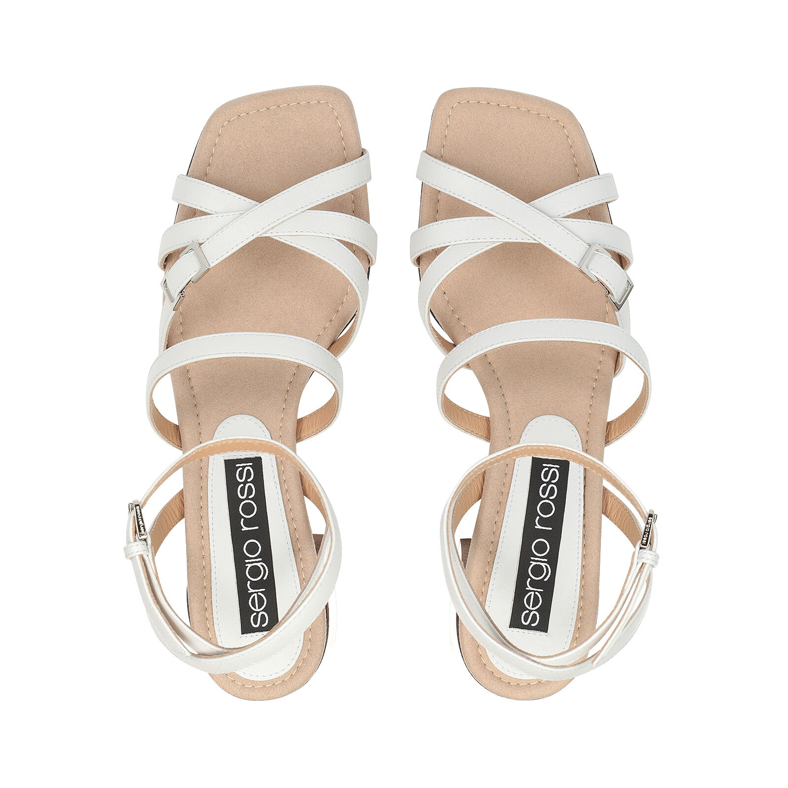 サンダル ホワイト ヒールの高さ: 45mm, sr Mini Prince - Sandals White | Sergio Rossi