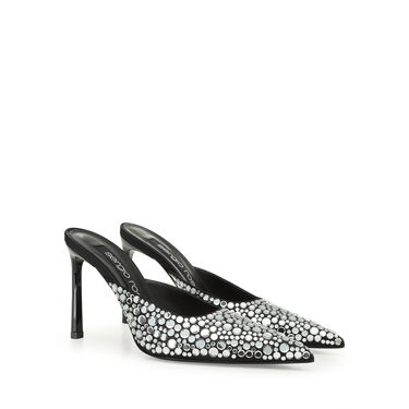 Mules Black High heel: 95mm, sr Liya - Mules Black 2