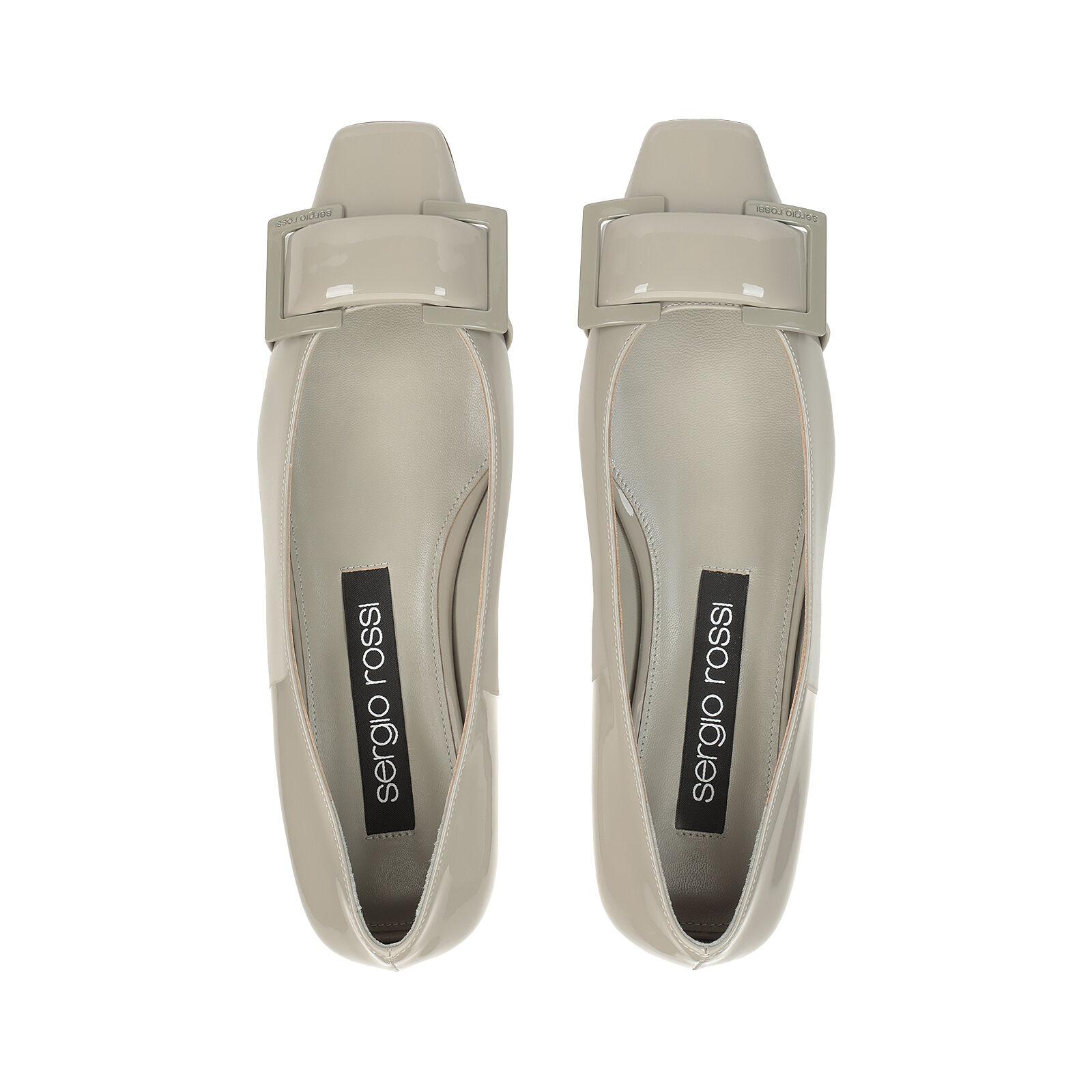 Ballerinas Grey Low heel 15mm sr Twenty Ballerinas Nebbia Sergio Rossi