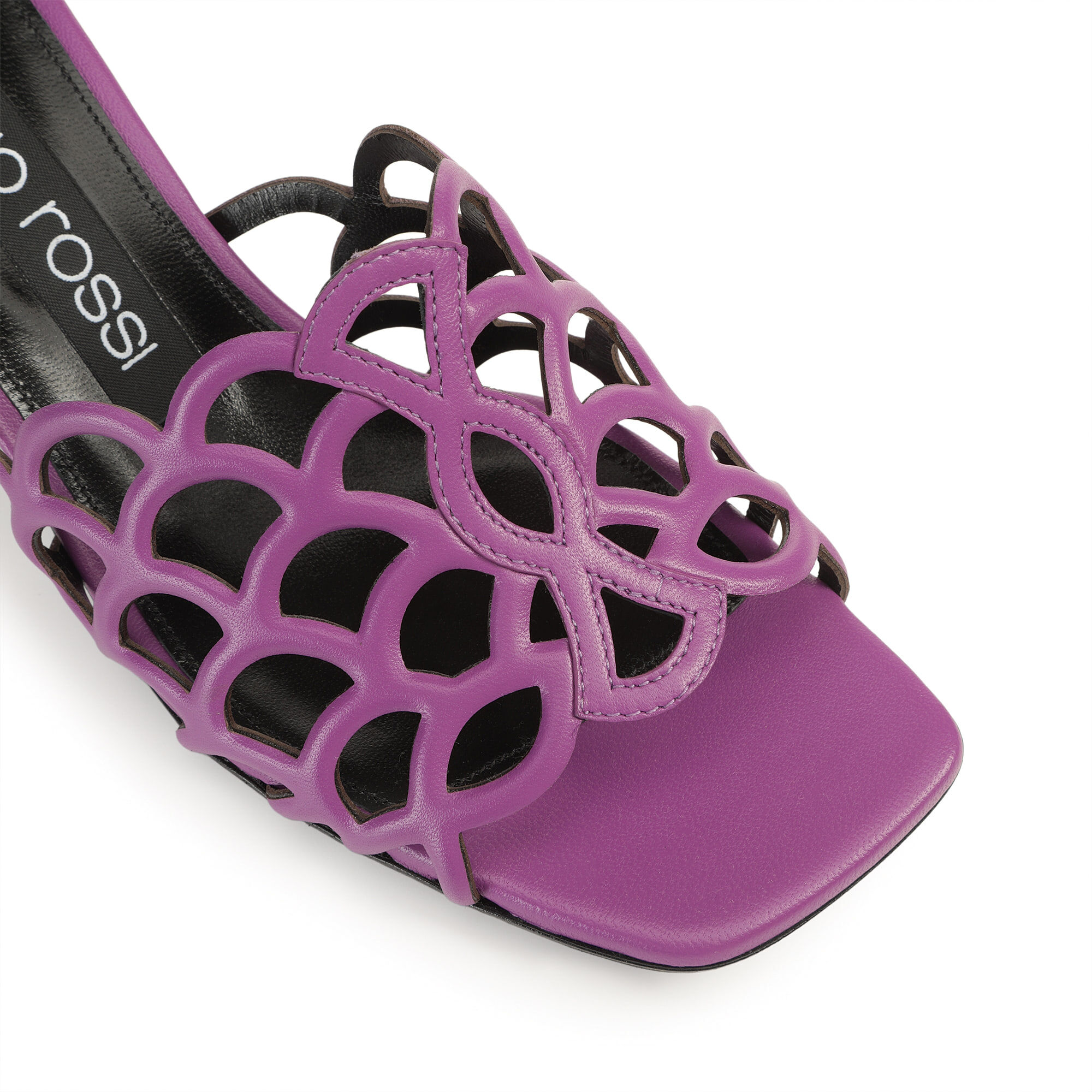 ★優美★Sergio Rossi★ sr Mermaid - Sandals Buganvilia Sandals violet Low heel: 45mm, sr Mermaid - Sandals